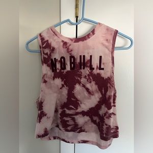 Size medium no bull crop tank top